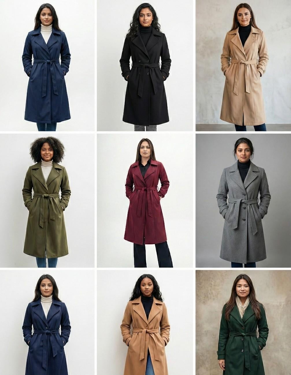 সন্তুষ্ট কাস্টমাররা SleekFusionBD এর ওভারকোট পরে